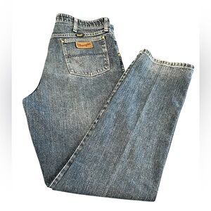 Wrangler George Strait Cowboy Cut Jeans Mens 36x36 Action Fit Denim 32MGSDS